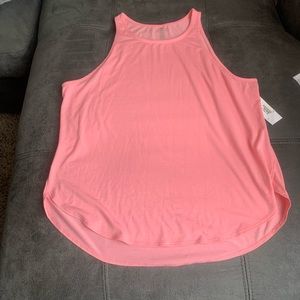 NWT Pink dip tank top